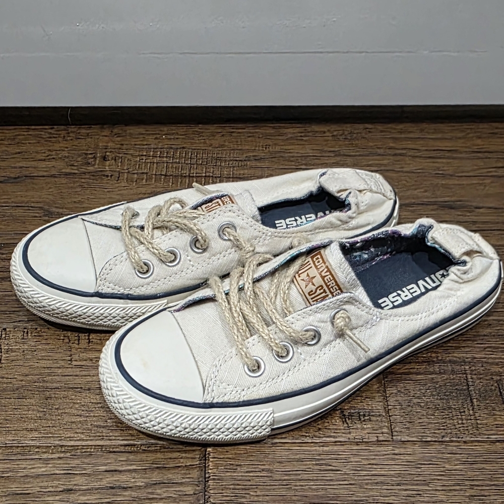 Converse Rope Lace Slip On Like New